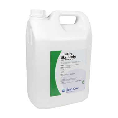 Care Line Skumsæbe 5 ltr uden farve/parfume/parabener