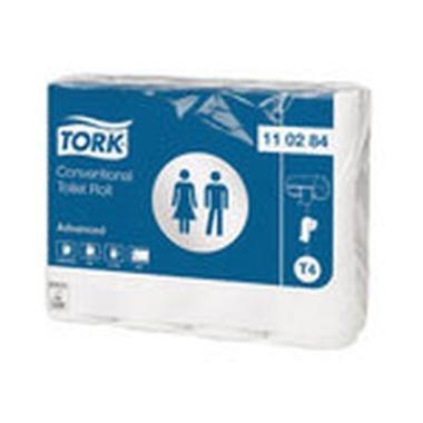 Toiletpapir Tork advanced T4. 2 lag 31,4 meter hvid 251 ark.